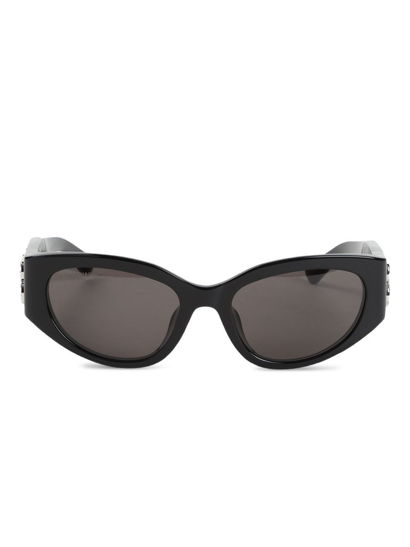 geometric-frame sunglasses 1