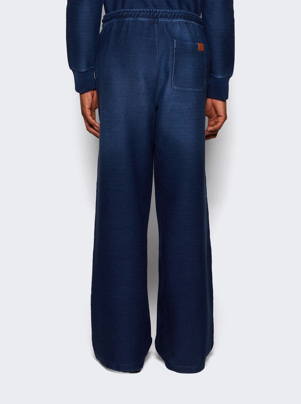 Drawstring Trousers Indigo Blue - 4