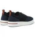 Newport Walk Nubuck and Cashmere Sneakers - 11