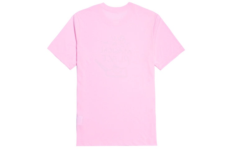 Nike DRI-FIT Sports Casual Short-sleeved Men Pink CK9462-663 - 2