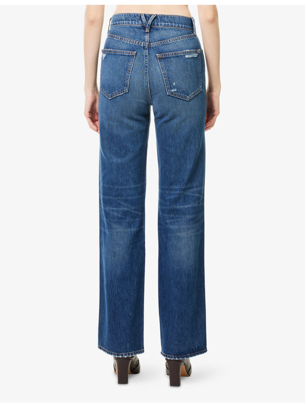 Dylan Straight-Leg Denim Jeans - 4