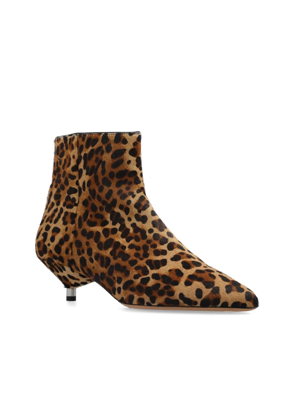 50mm leopard-print ankle boots - 4