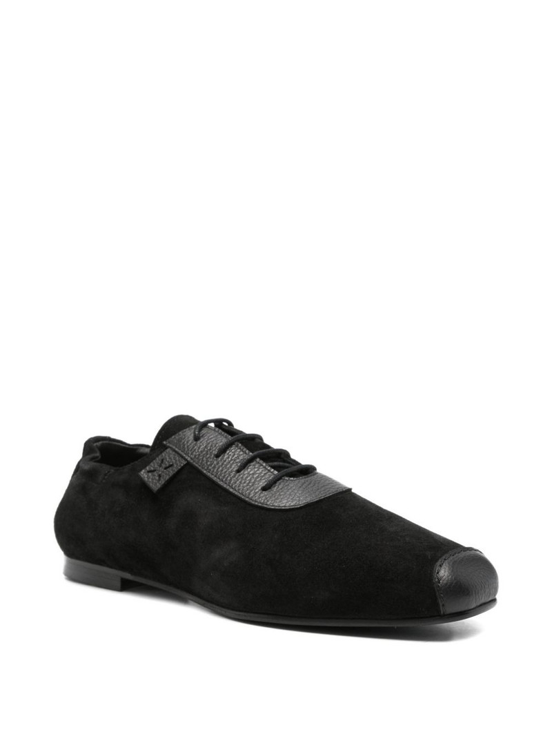 STEFAN COOKE suede derby shoes outlook