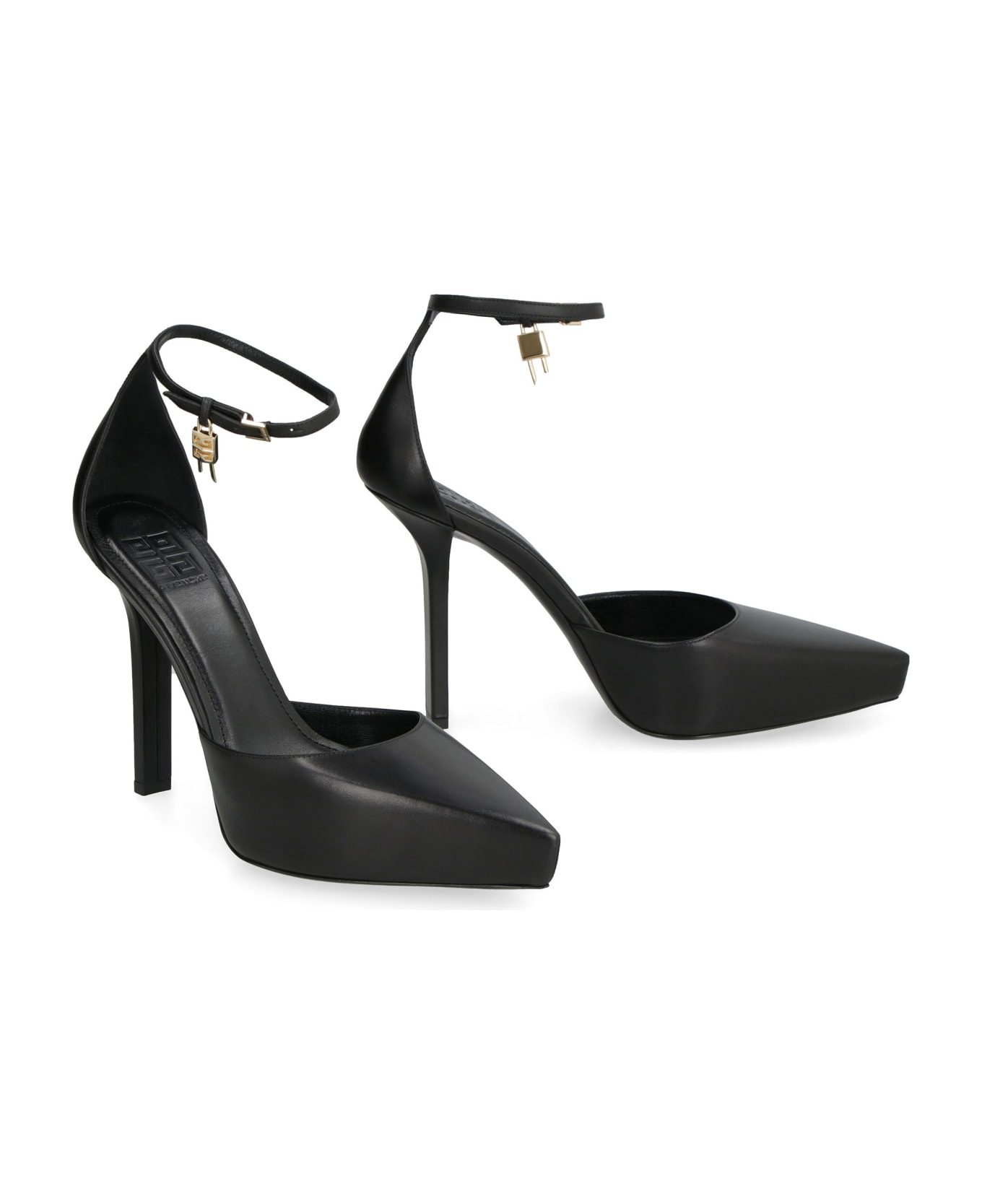G-lock Leather Pumps - 3
