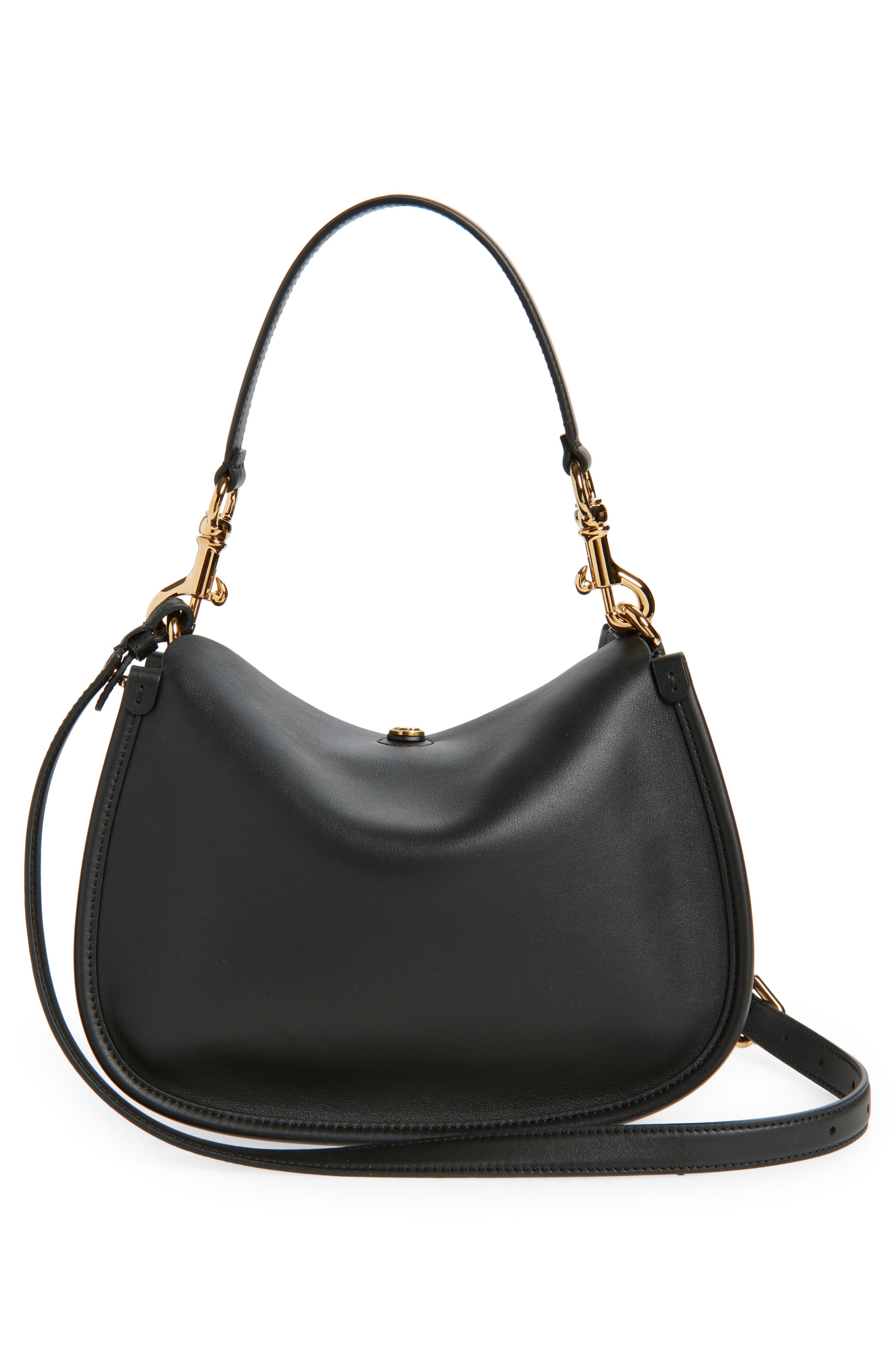Etro Leather Hobo Bag in N0000 Black at Nordstrom - 4