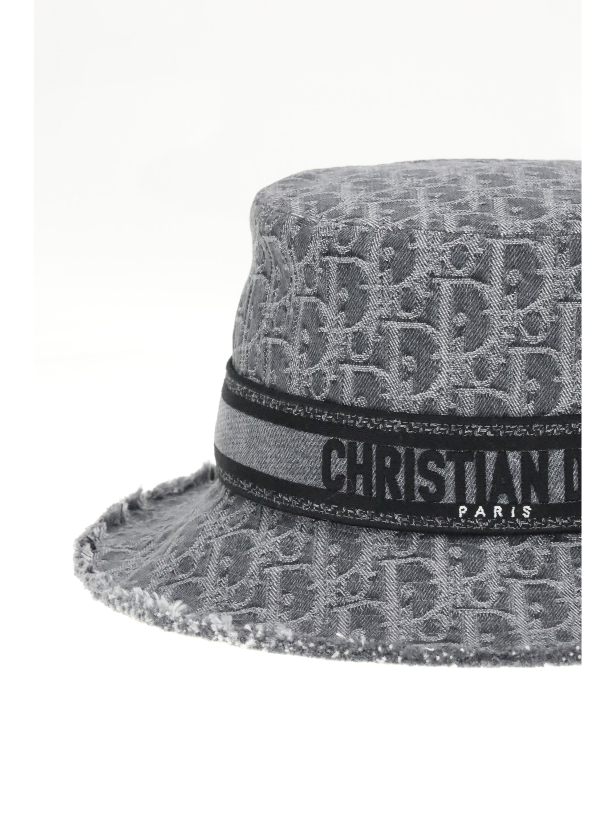 Dior Women Hat D Bobby Obique Denim - 3