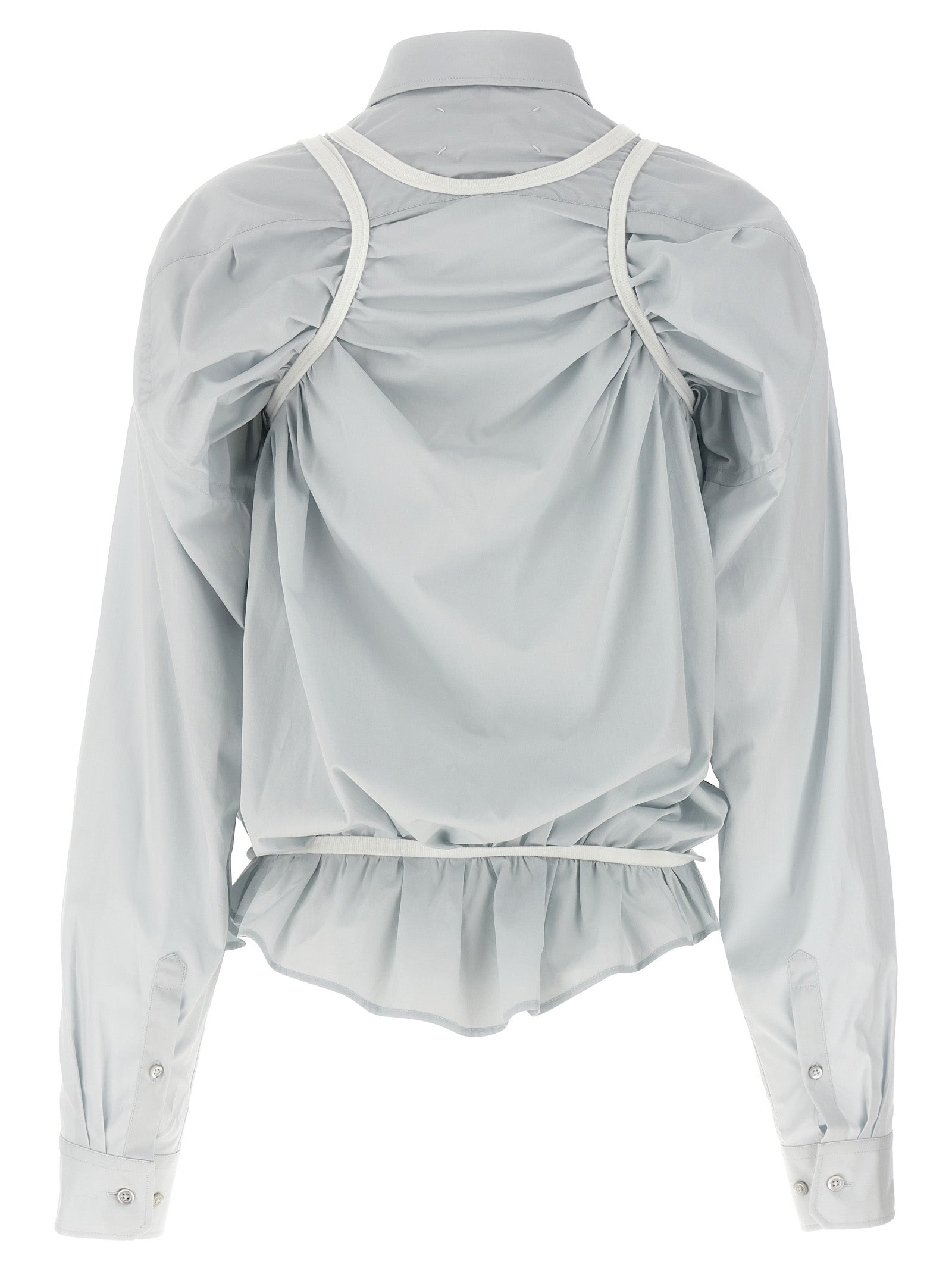 Maison Margiela Women Layered Shirt - 2