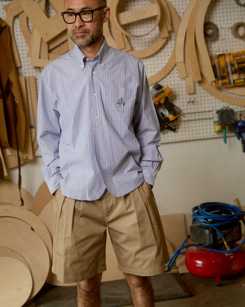 Brooks Brothers California Pleated Chino Short - Desert 5