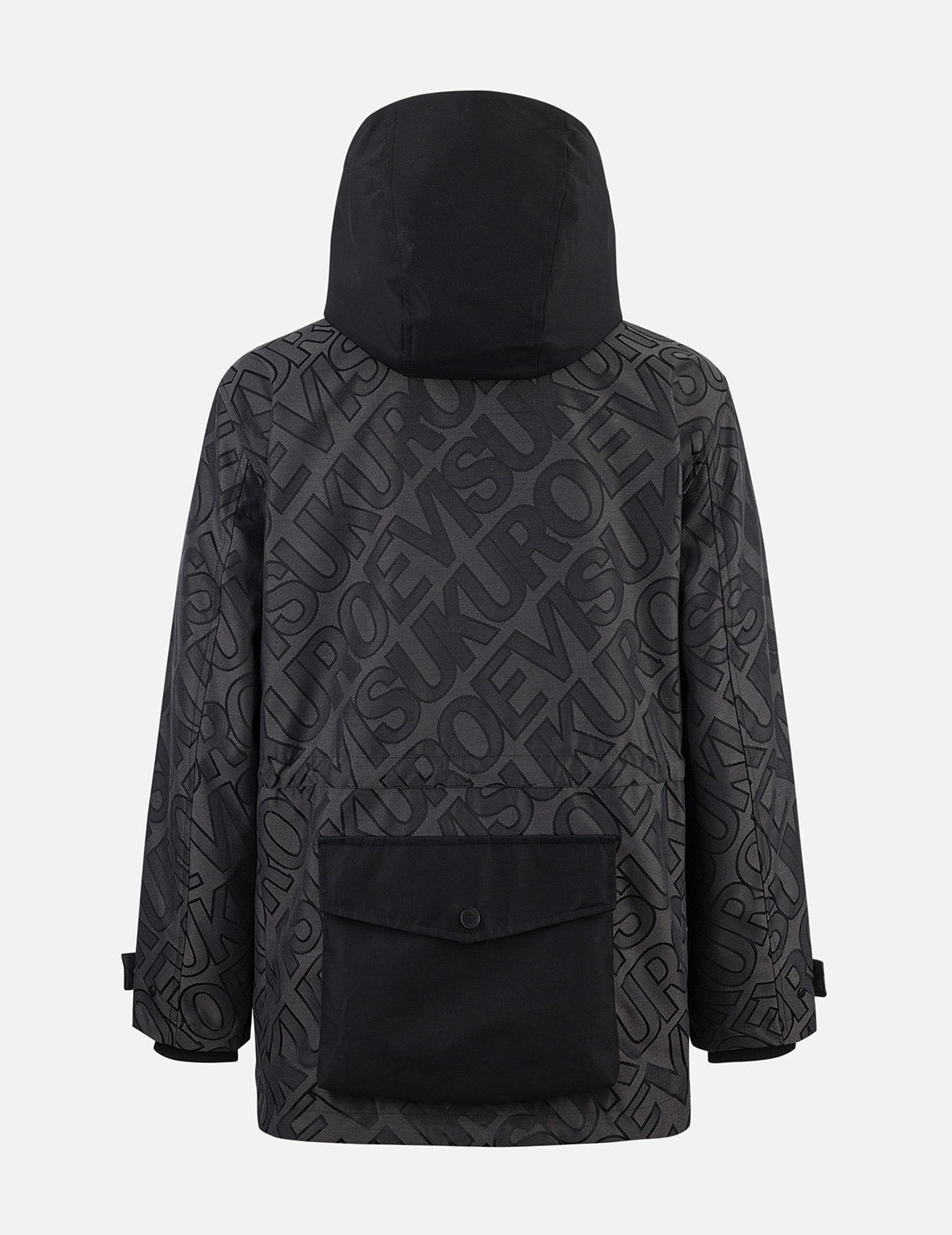 Allover Logo Jacquard and Multi Pocket Relax Fit Jacket - 2