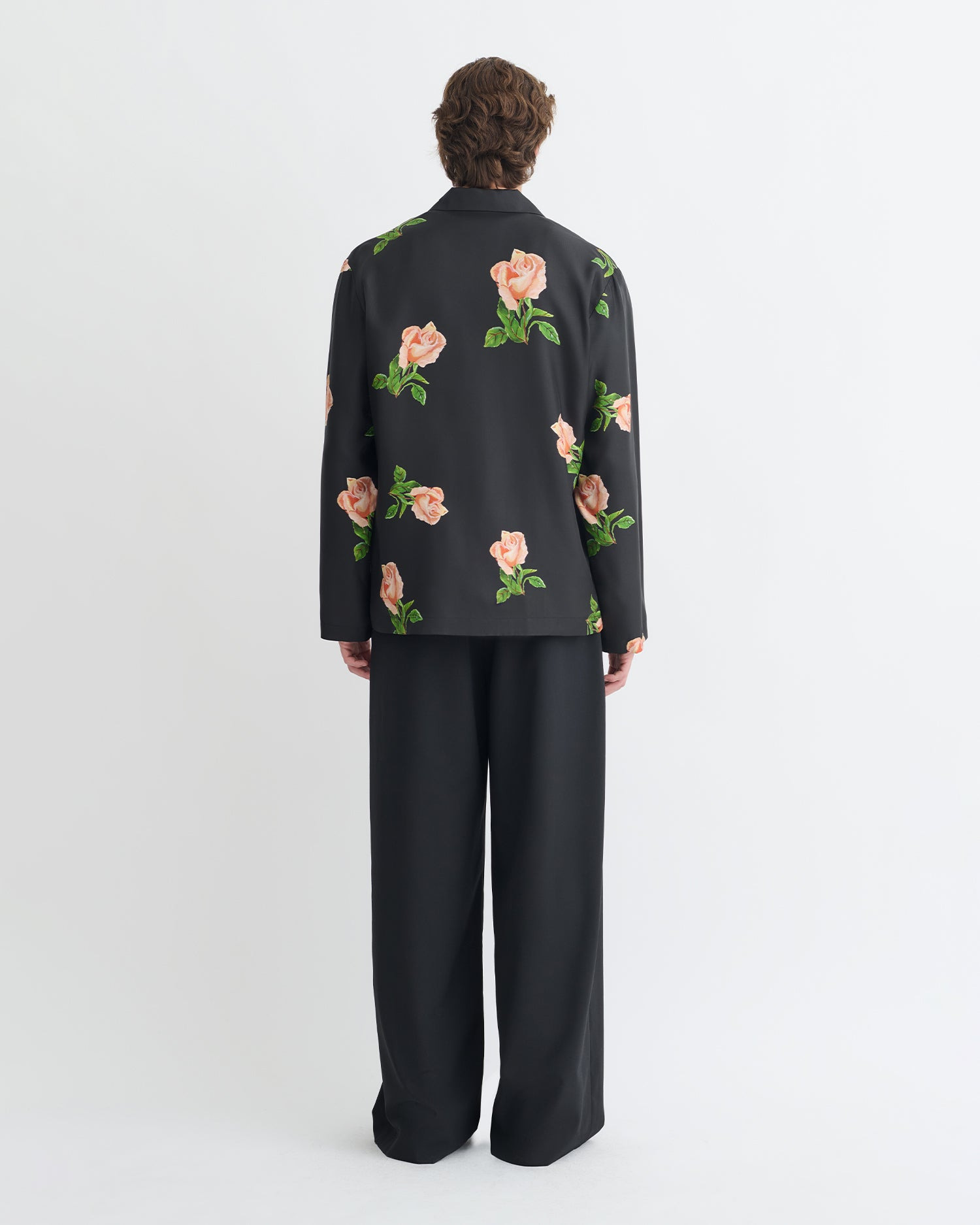 Printed Silk Twill Shirt - 4