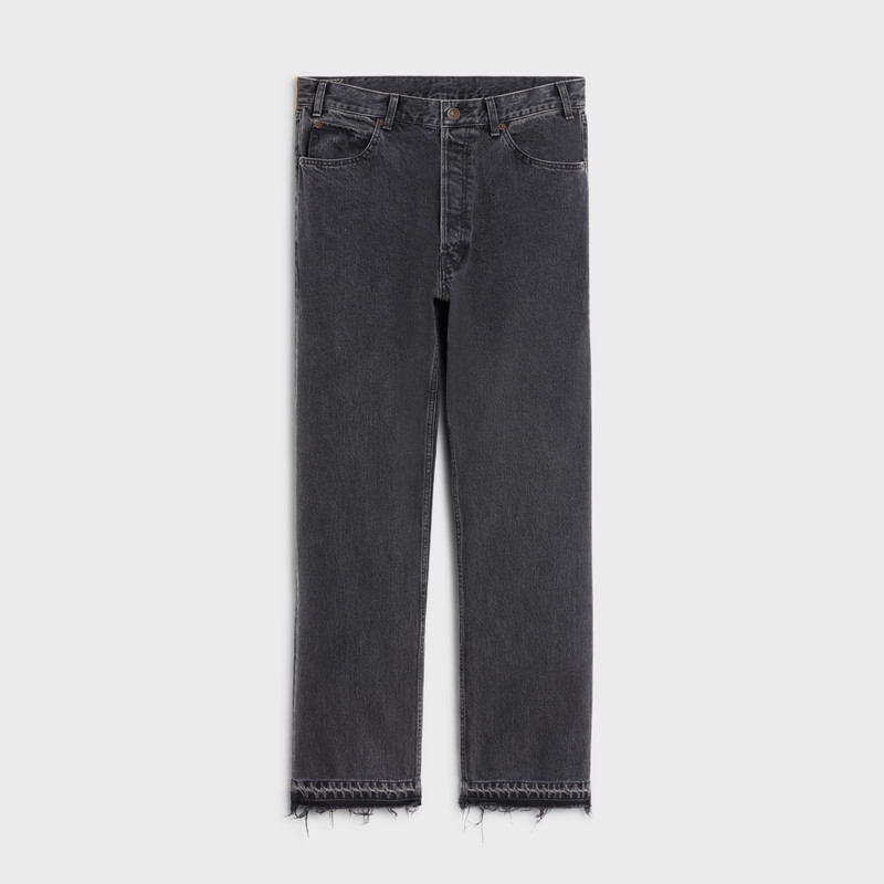 Wesley jeans in charcoal wash denim - 1