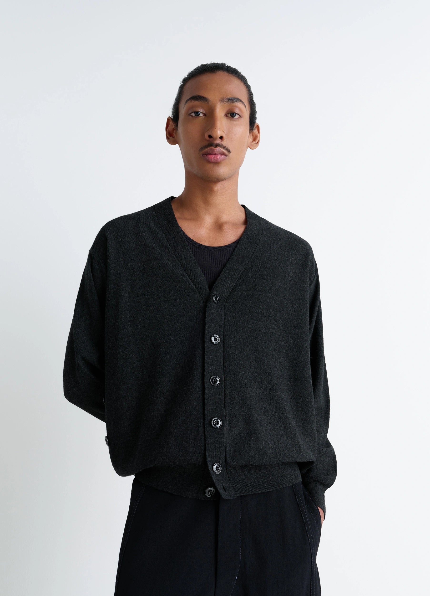 RELAXED TWISTED CARDIGAN - 4