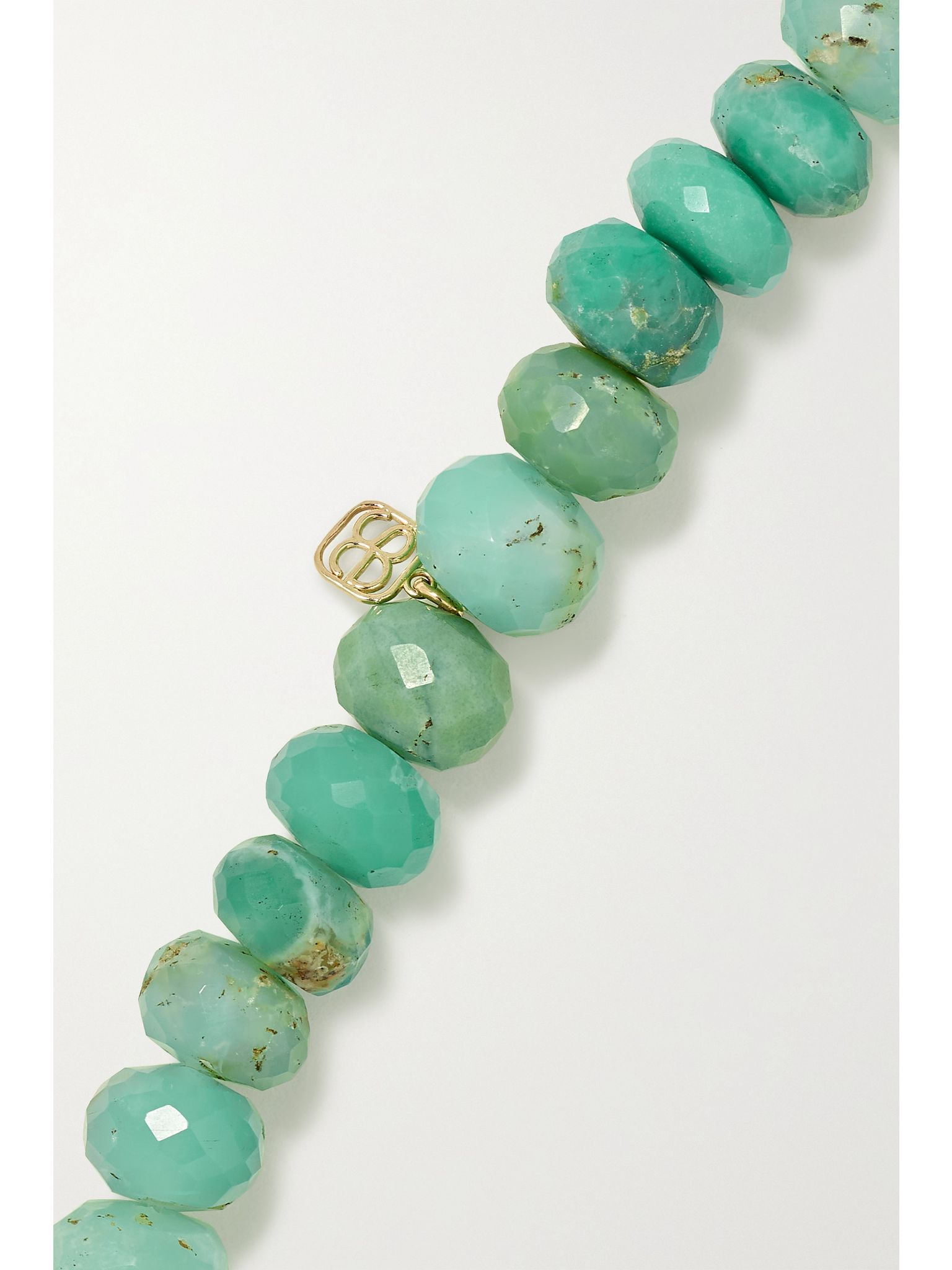 Elephant 14-karat gold, chrysoprase and diamond bracelet Gold - 3