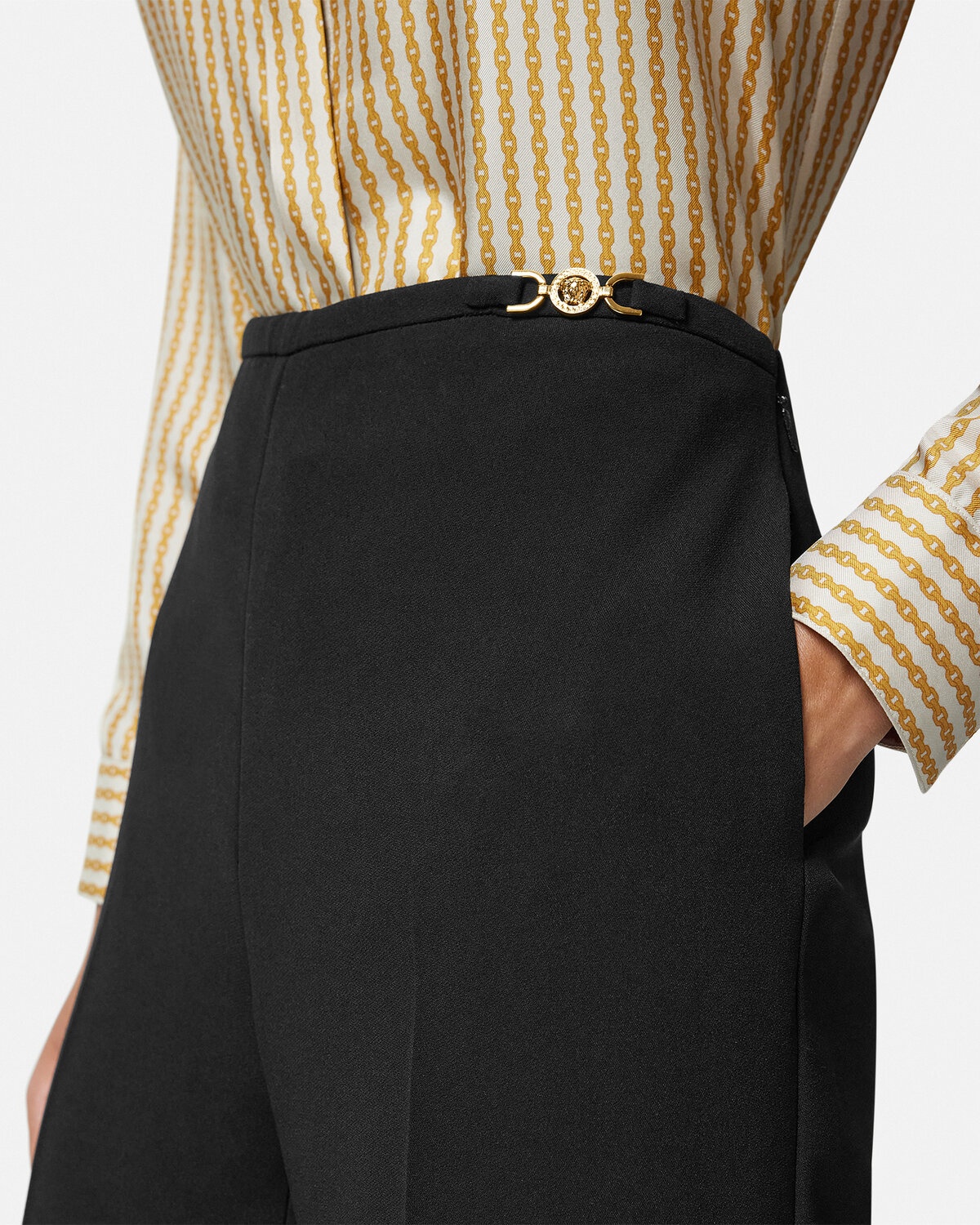 Cady Wide-Leg Pants - 3