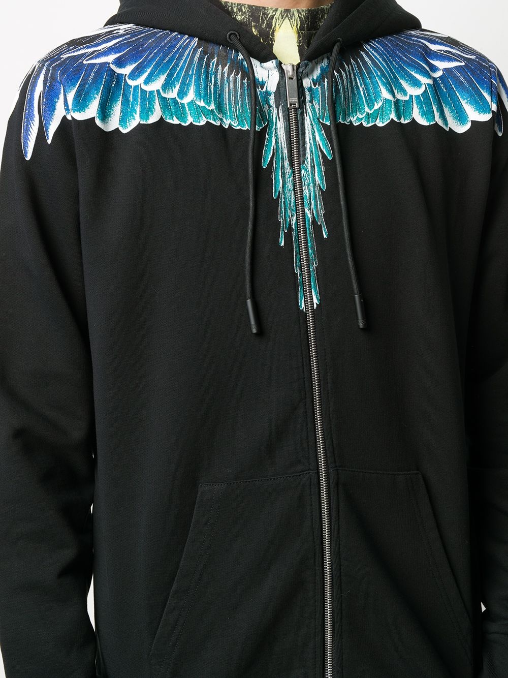 wing print hoodie - 5