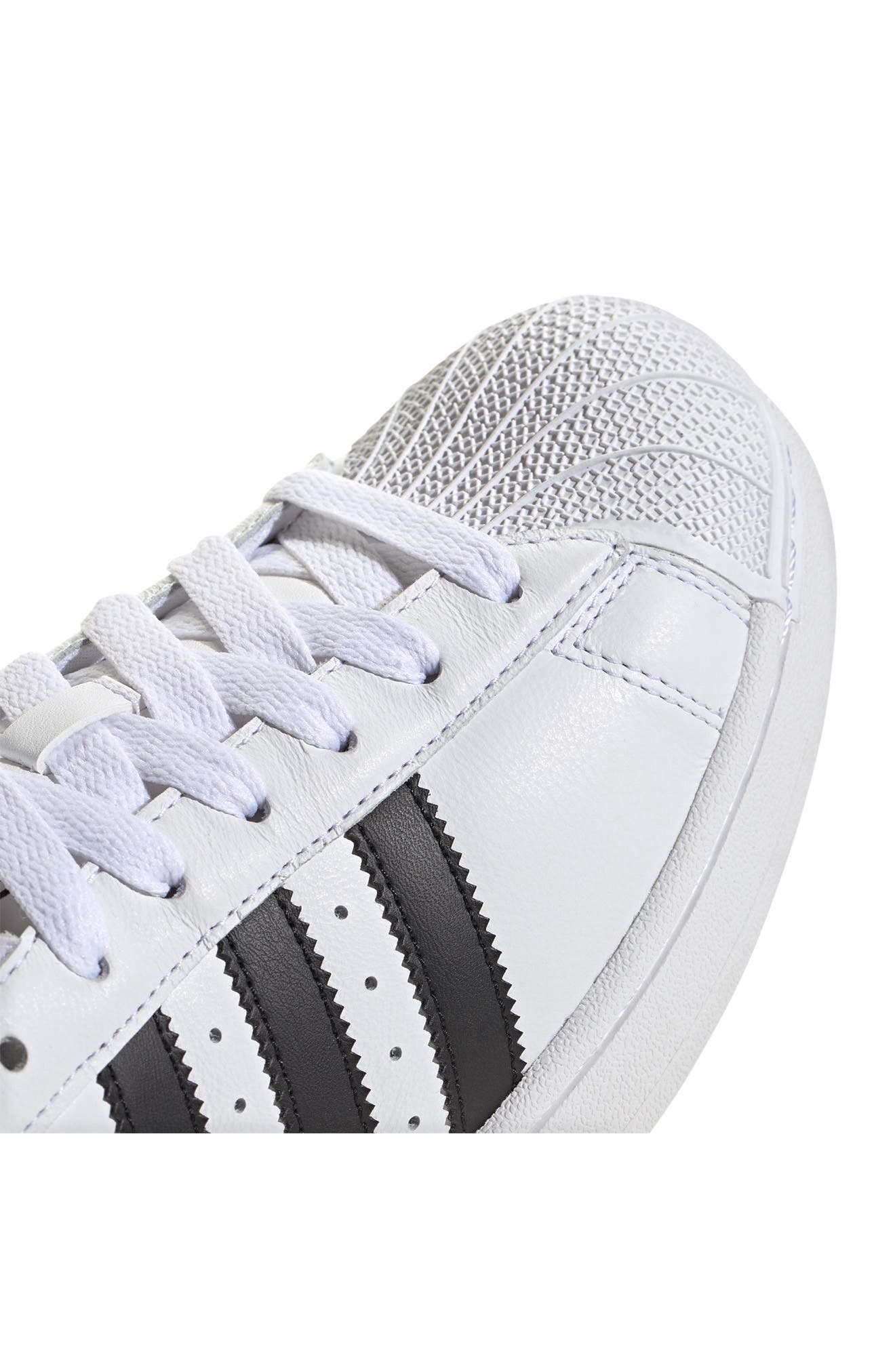 adidas Gender Inclusive Superstar II Sneaker in White/black/white at Nordstrom - 8