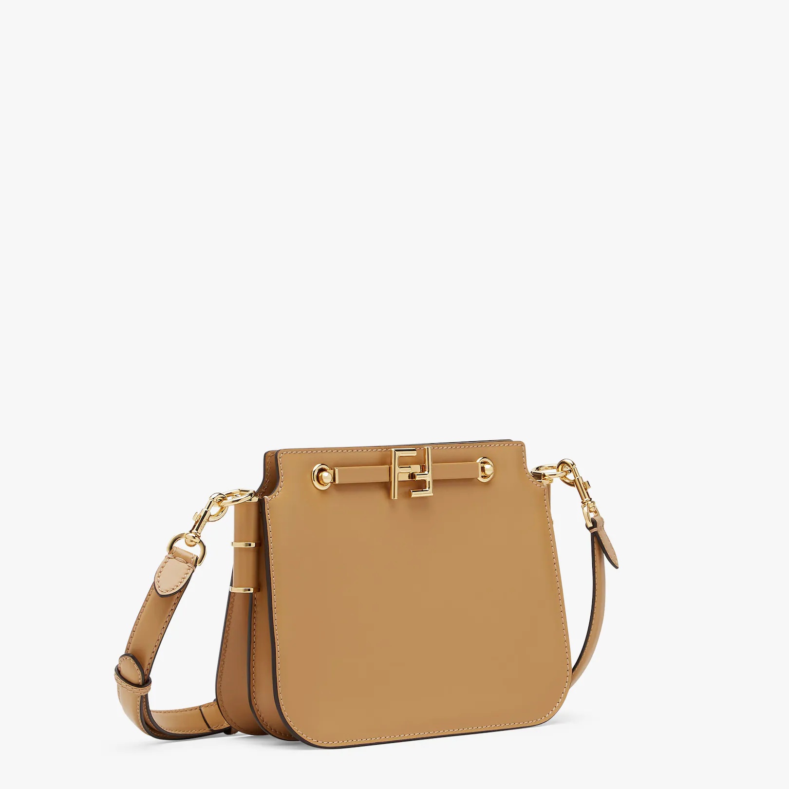 Beige leather bag - 2