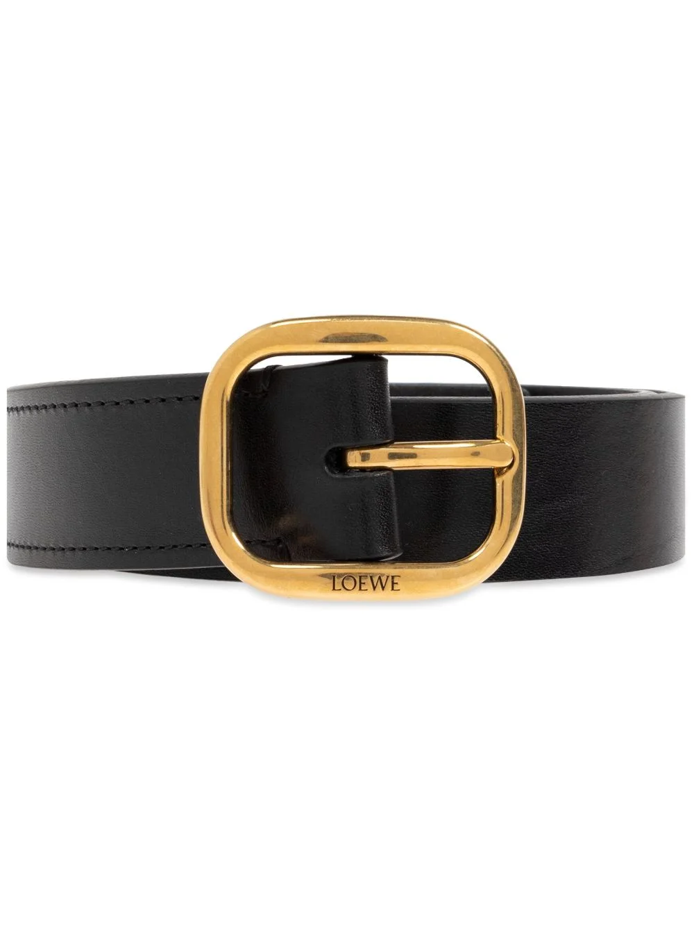 Loewe Women Rounded Leather Belt - 1