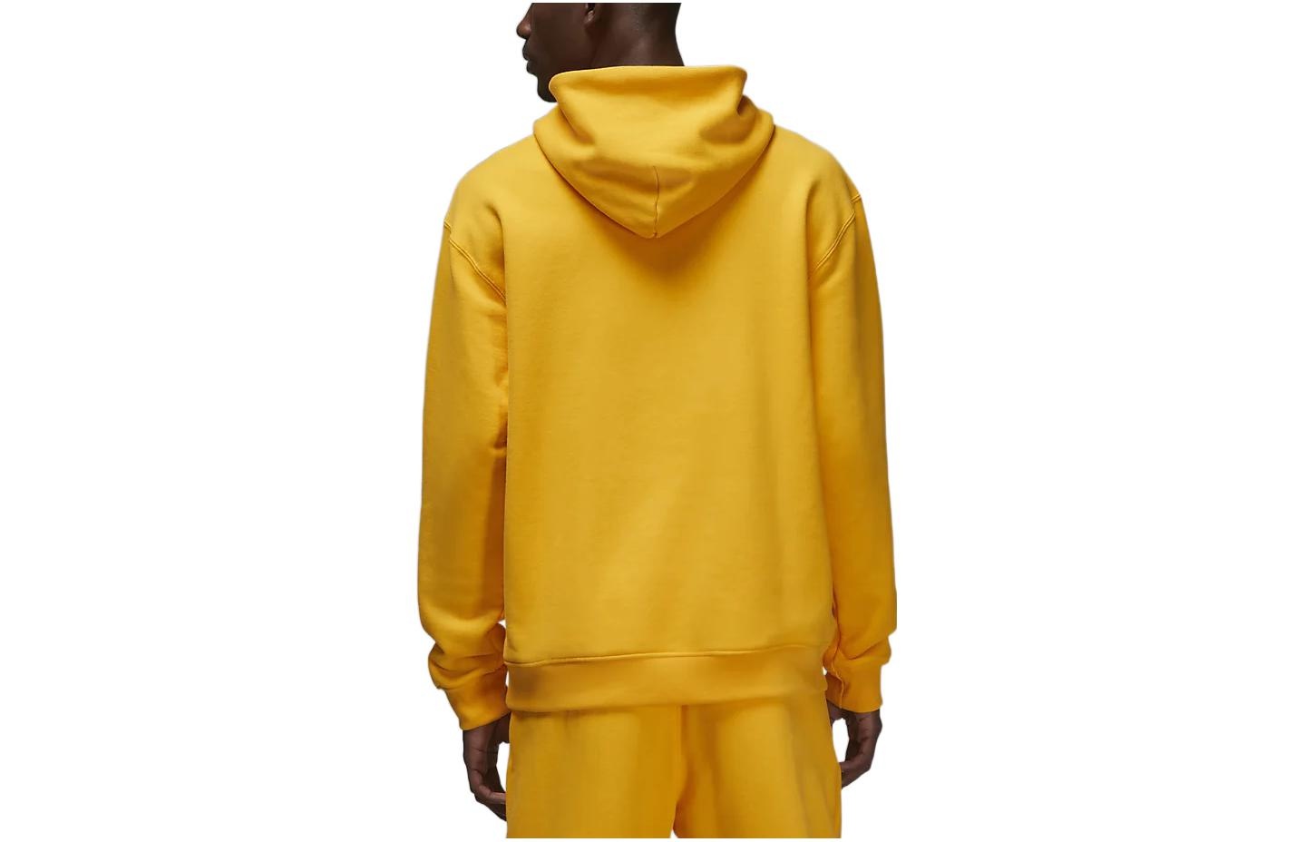 Air Jordan Wordmark Fleece Hoodie 'Yellow' FJ1967-739 - 3
