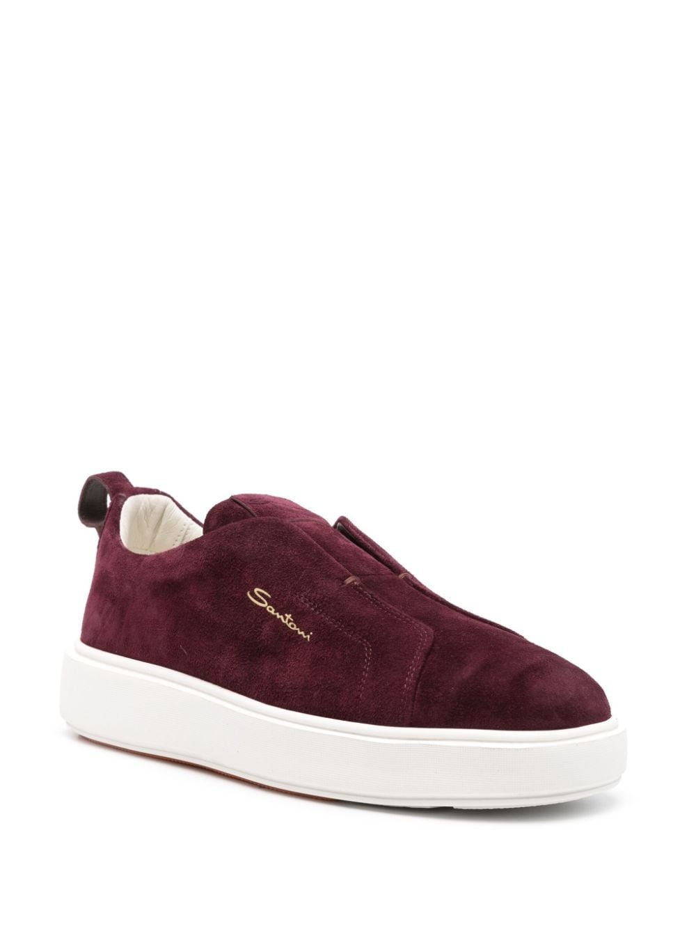 suede slip-on sneakers - 2