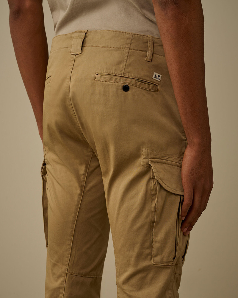 Stretch Sateen Ergonomic Logo Cargo Pants 6