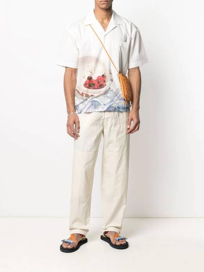 Jil Sander straight-leg pull-on trousers outlook