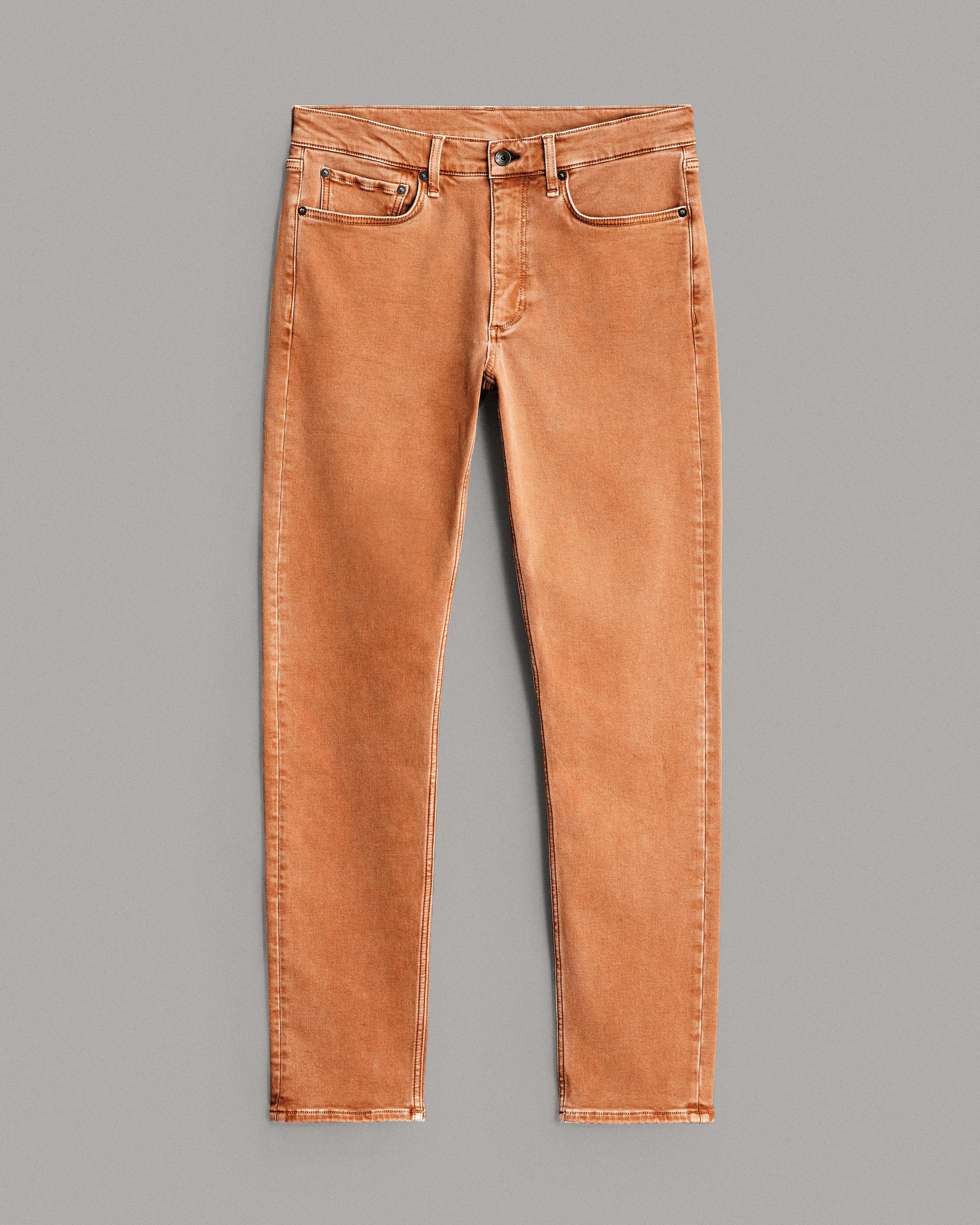 Fit 2 - Tobacco
Slim Fit Brown Brushed Loopback Jean - 1
