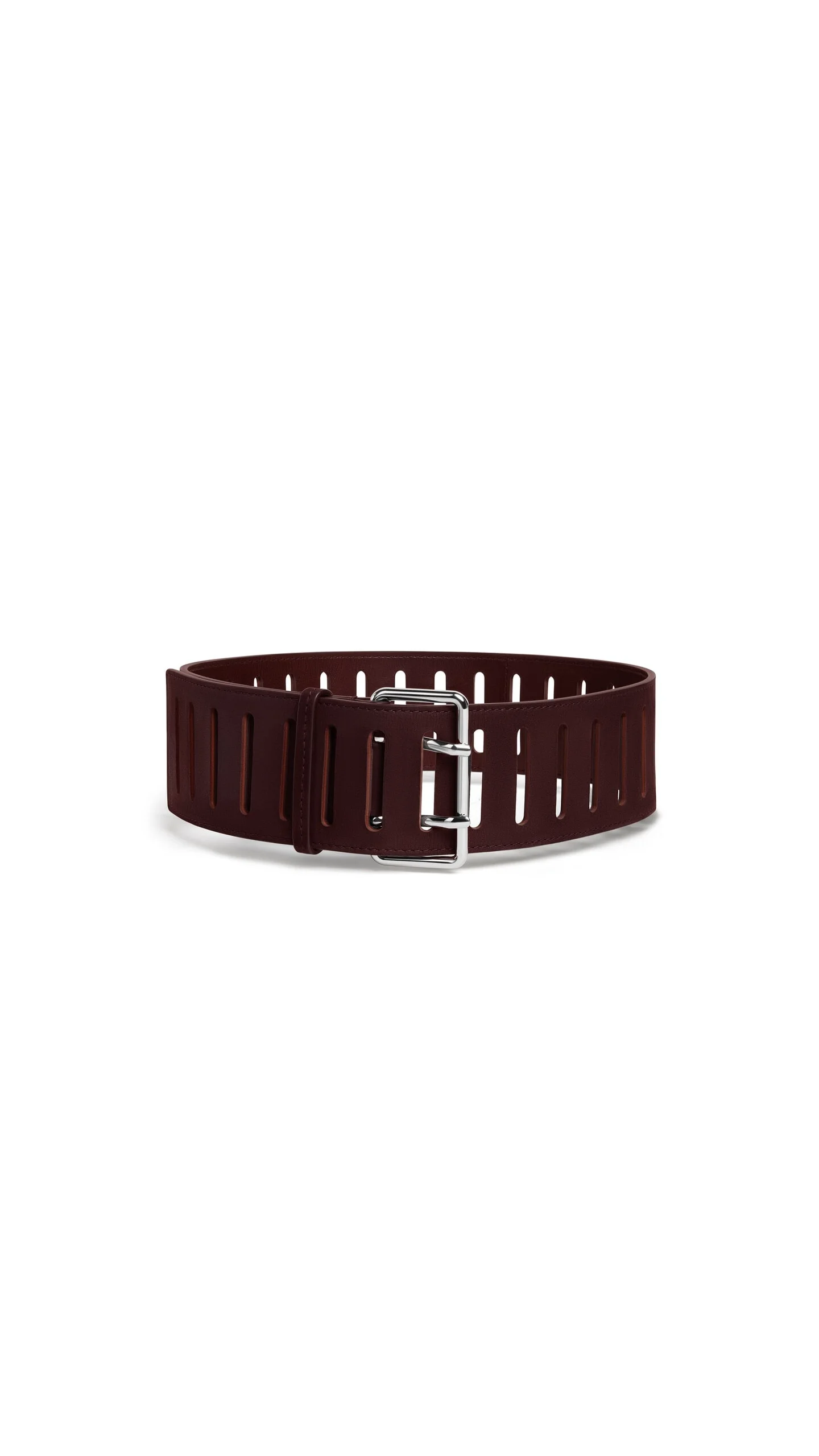RECTANGULAR LARGE BELT IN NUBUCK - 1