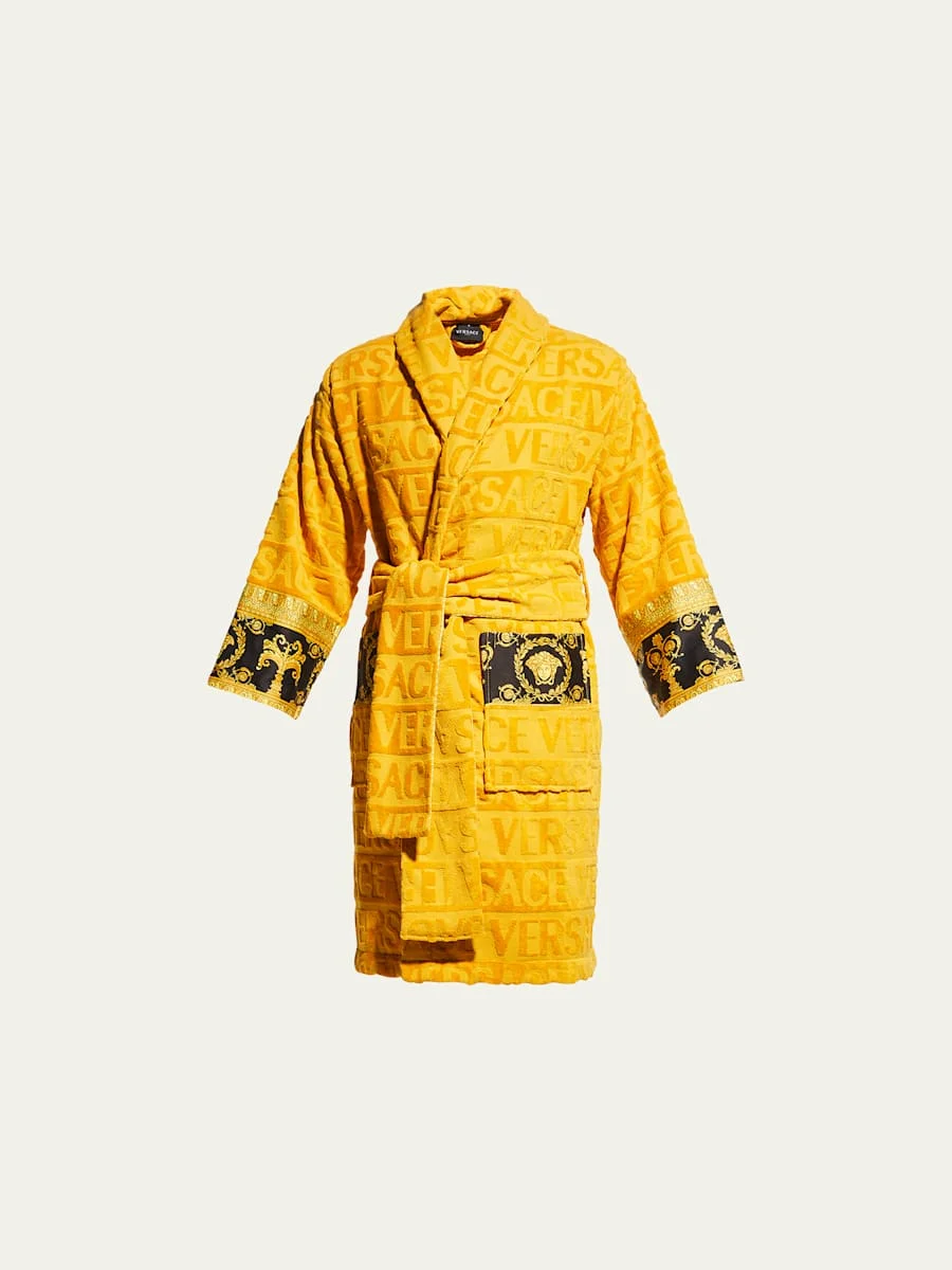 Unisex Barocco Sleeve Robe - 1
