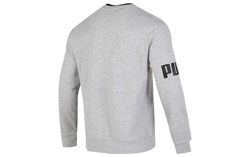PUMA PUMA Power Crew Long Tee 'Grey' 676666-04 outlook