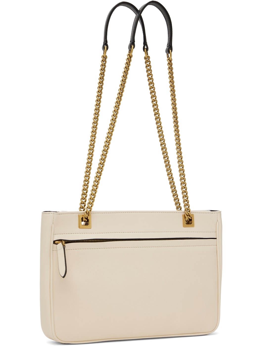 Off-White & Black Viva Superstar Small Bag - 3