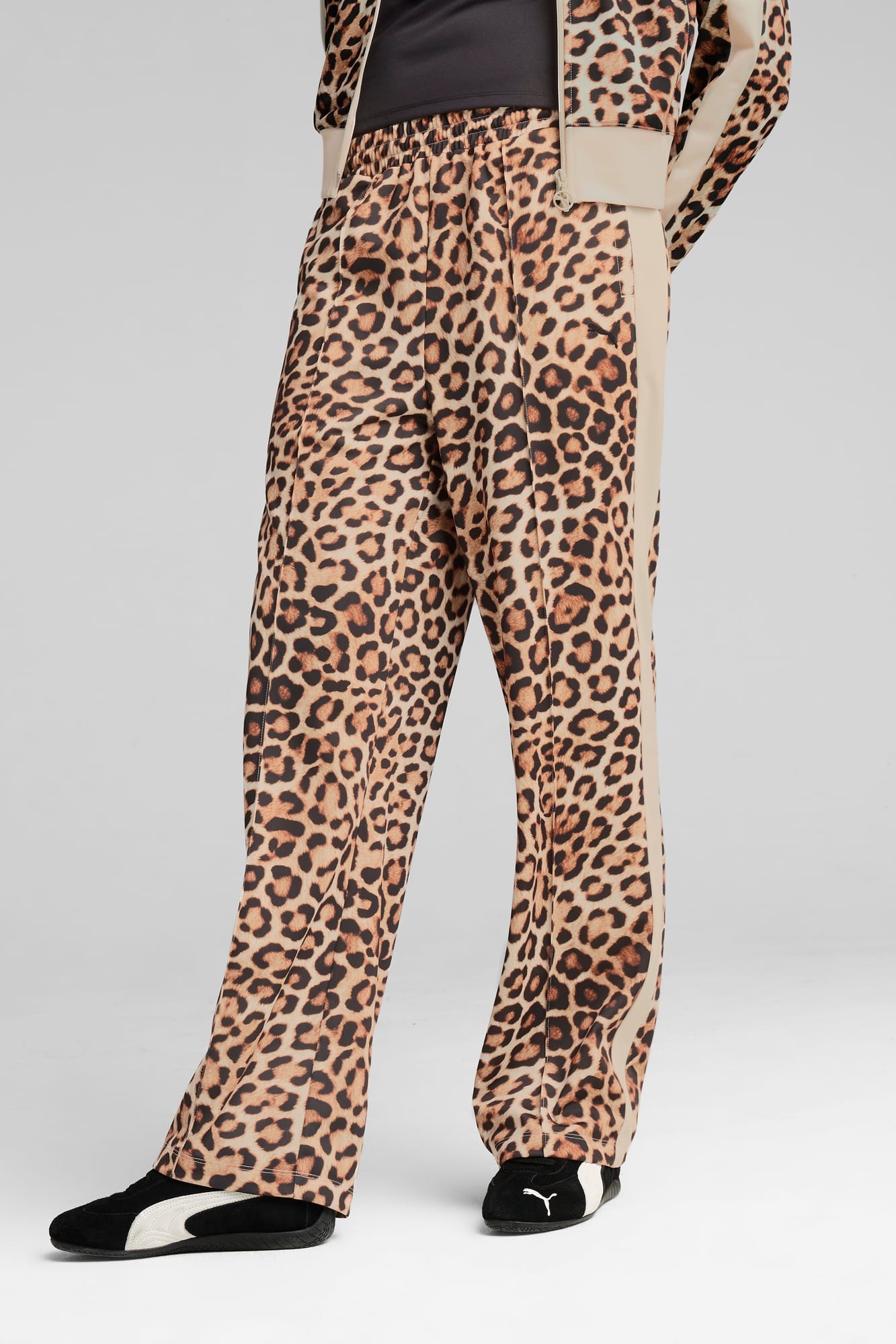 T7 LEO LUXE Women's All-Over Print Straight Pants - 3