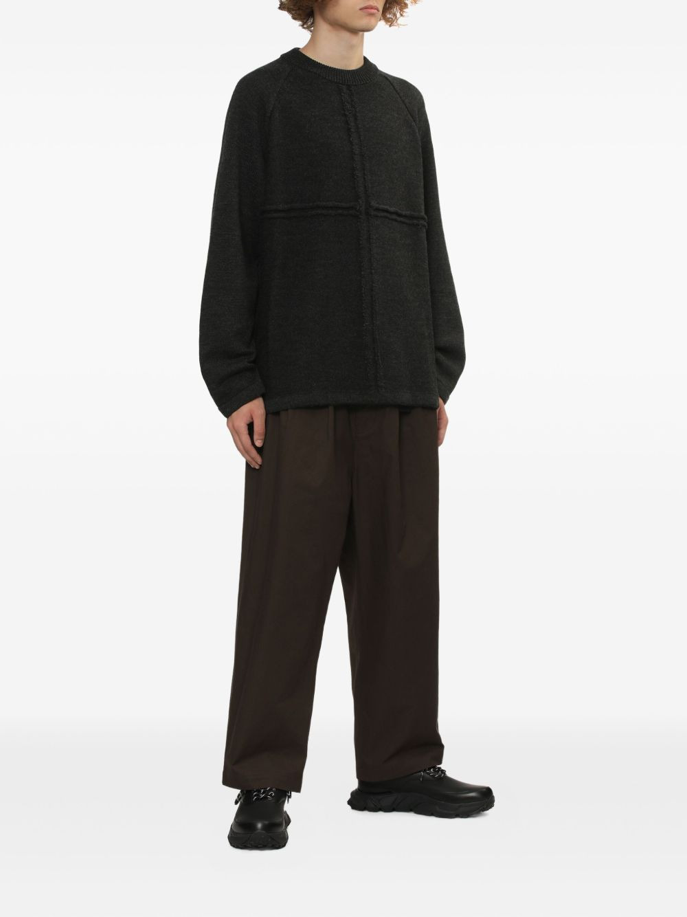 seam-detail jumper - 2