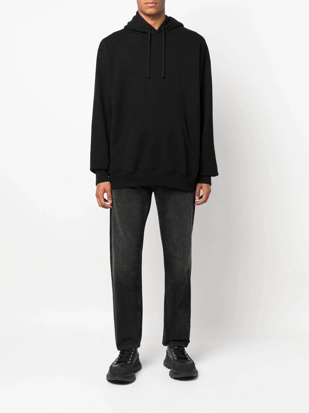 mid-rise straight jeans - 2