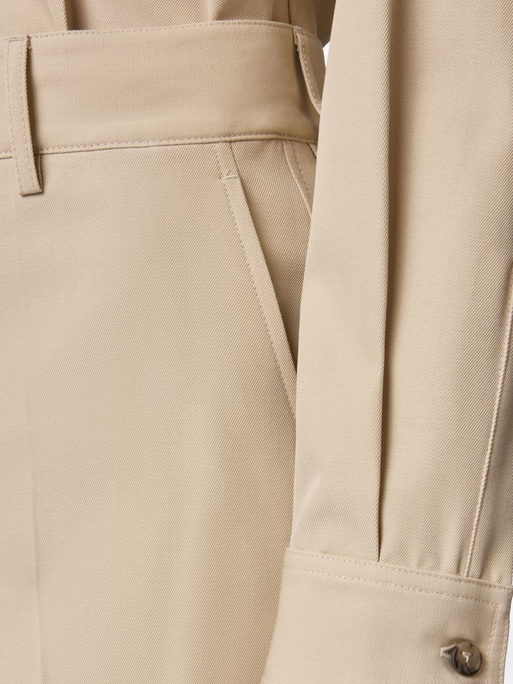 tailored straight-leg trousers - 5