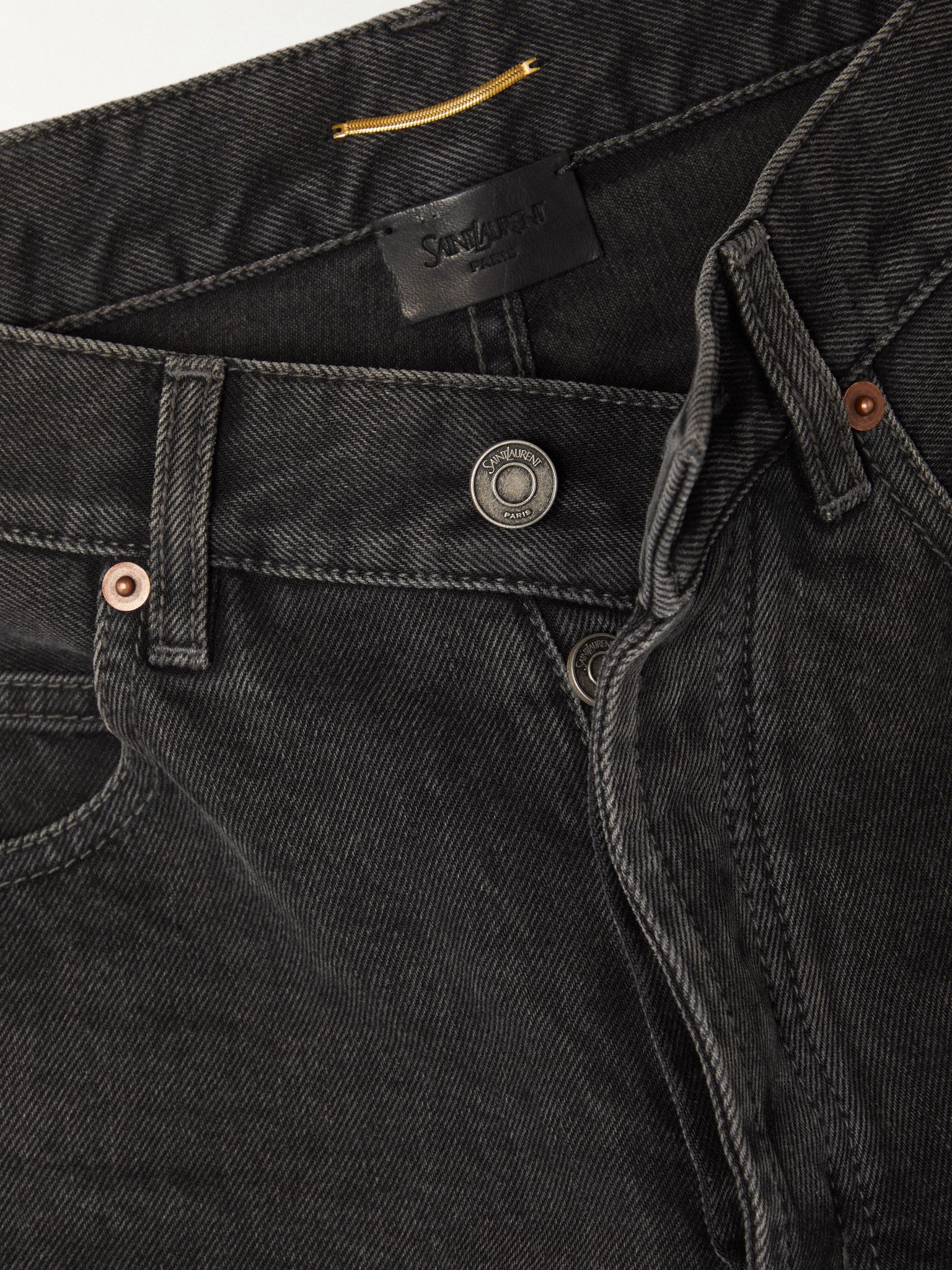 Straight-leg jeans Black - 5