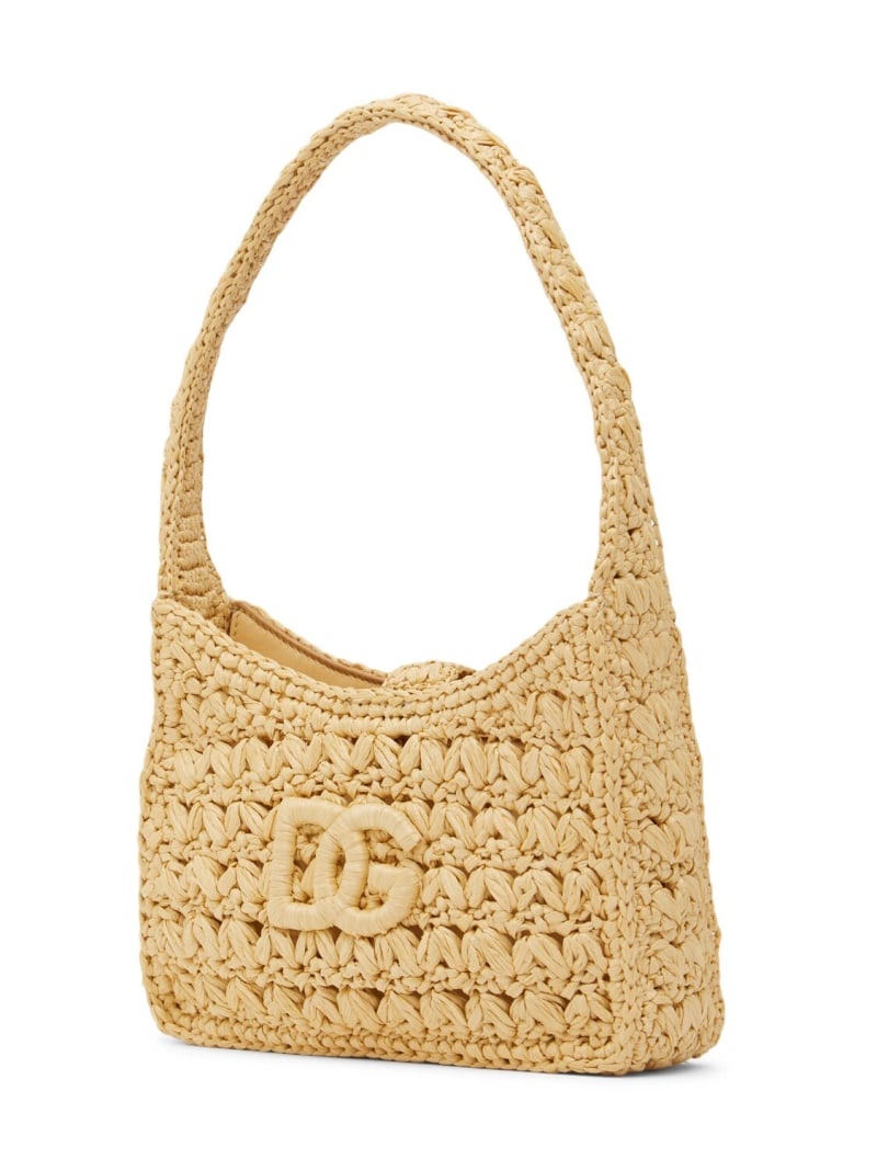 3.5 raffia shoulder bag - 3