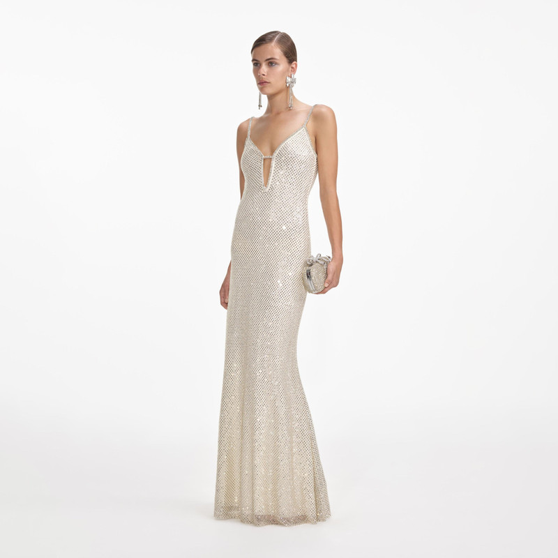 badgley mischka water lilies maxi dress Hayden Floral Drop Waist Maxi Dress by Jewel Badgley Mischka