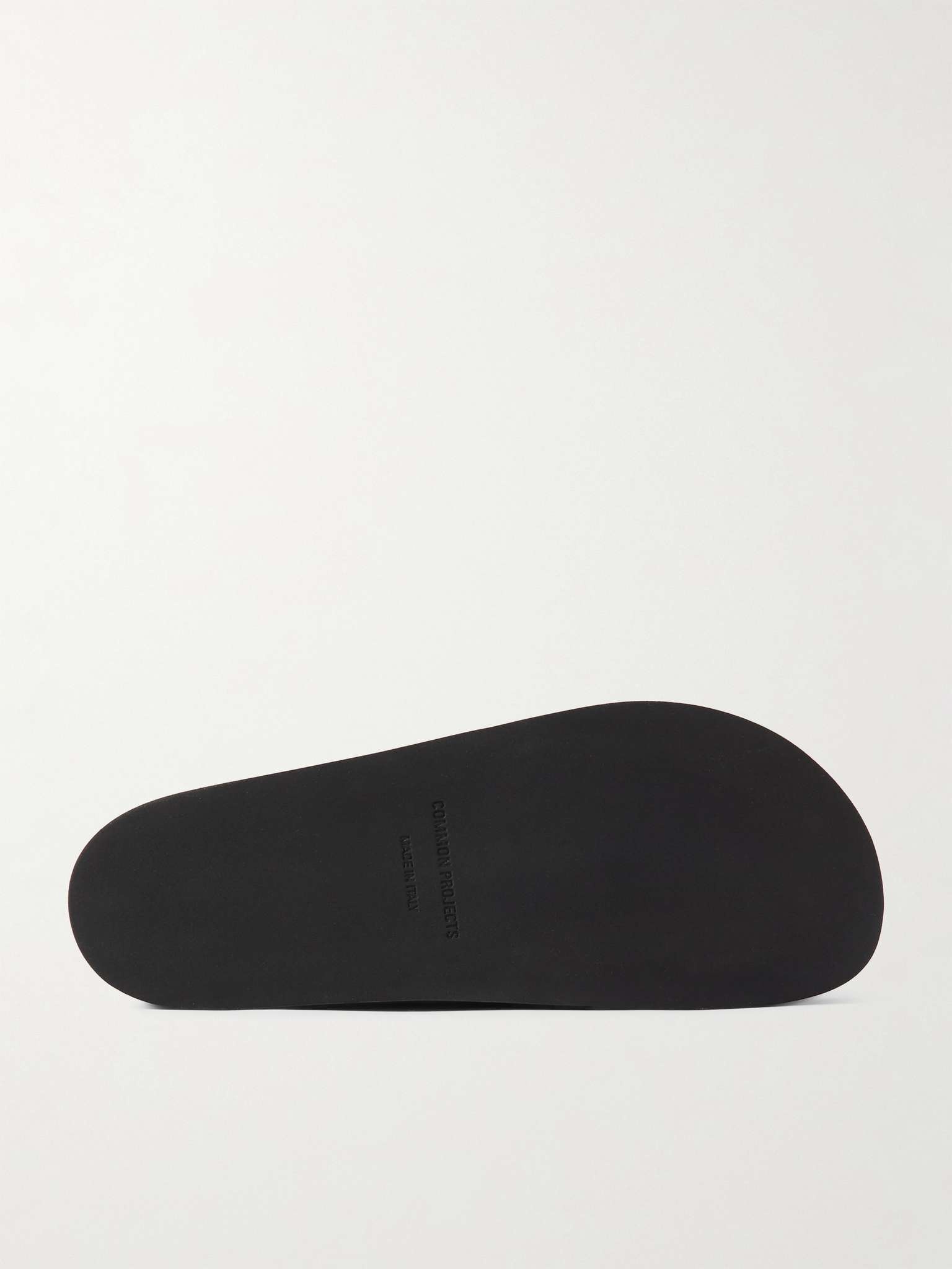 Logo-Debossed Suede Clogs - 3