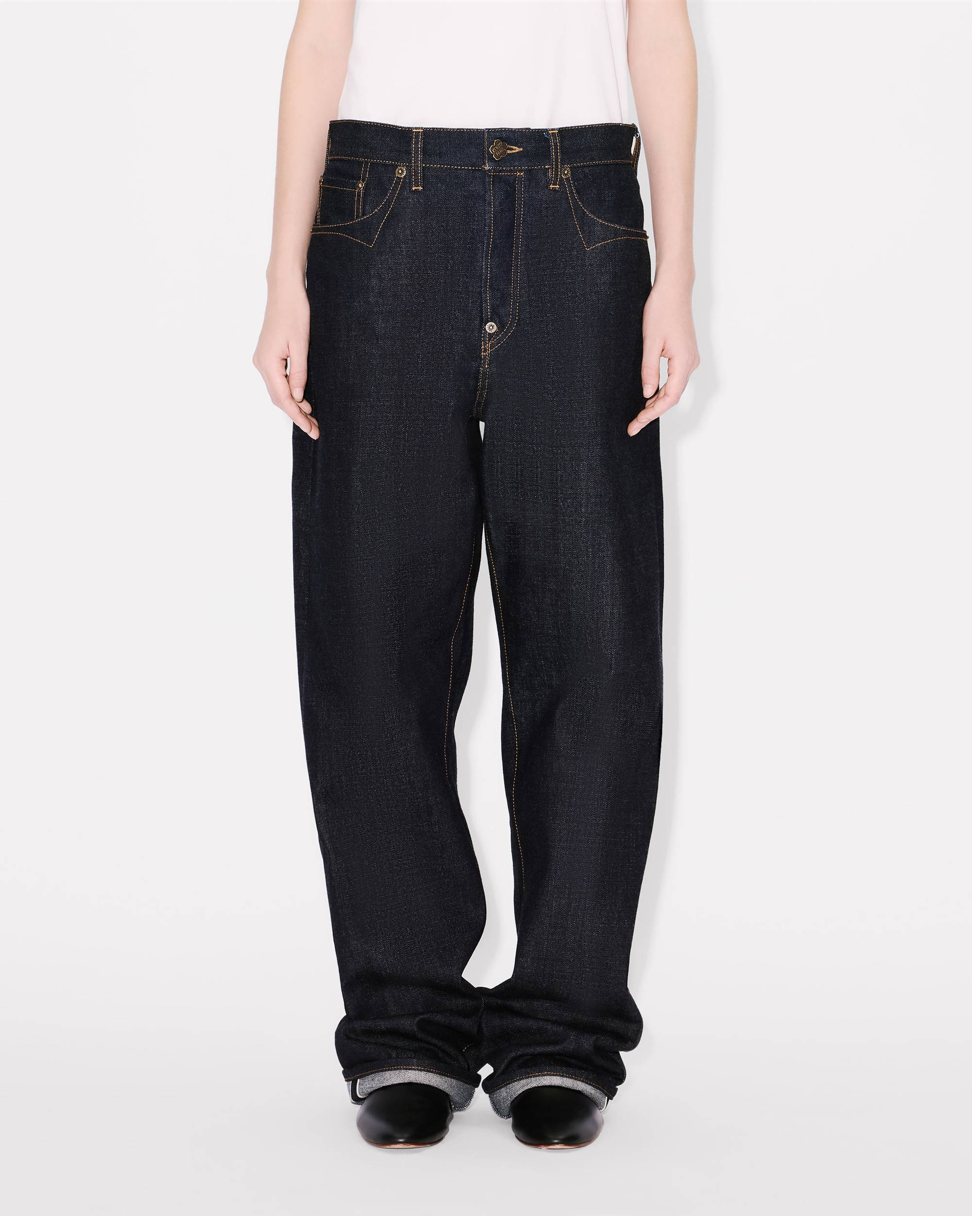 Low-waist jeans in japanese denim - 3