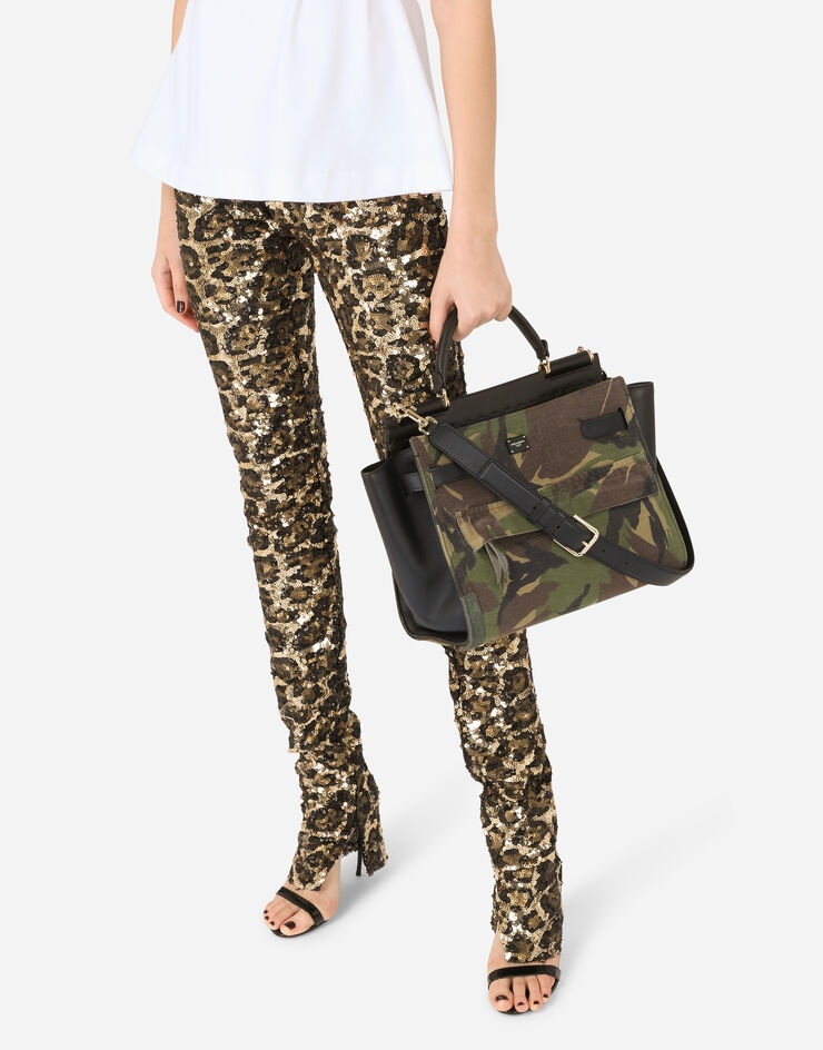 Sicily 62 Soft bag in camouflage patchwork - 2