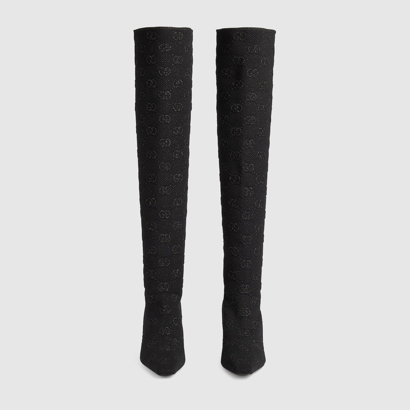 GUCCI Women's GG knee-high boot outlook