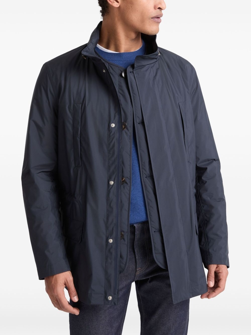 high-neck jacket - 4