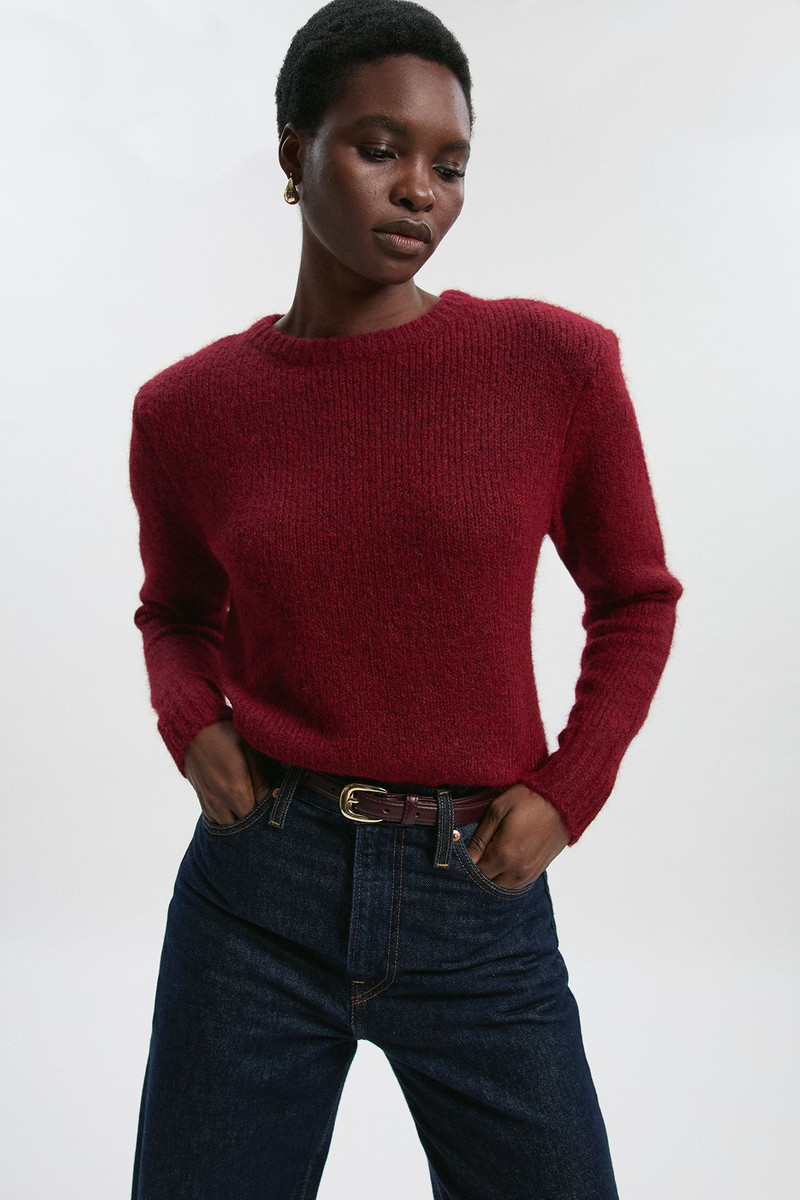 Cosy Knit Crew Neck Jumper 1