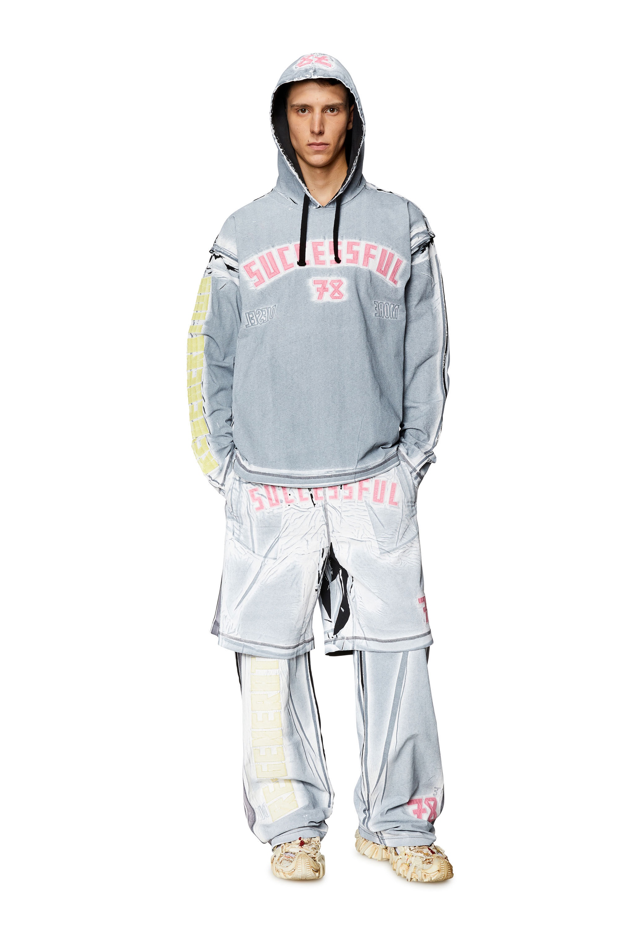 Diesel T-NABEL-HOOD-LS | REVERSIBLE