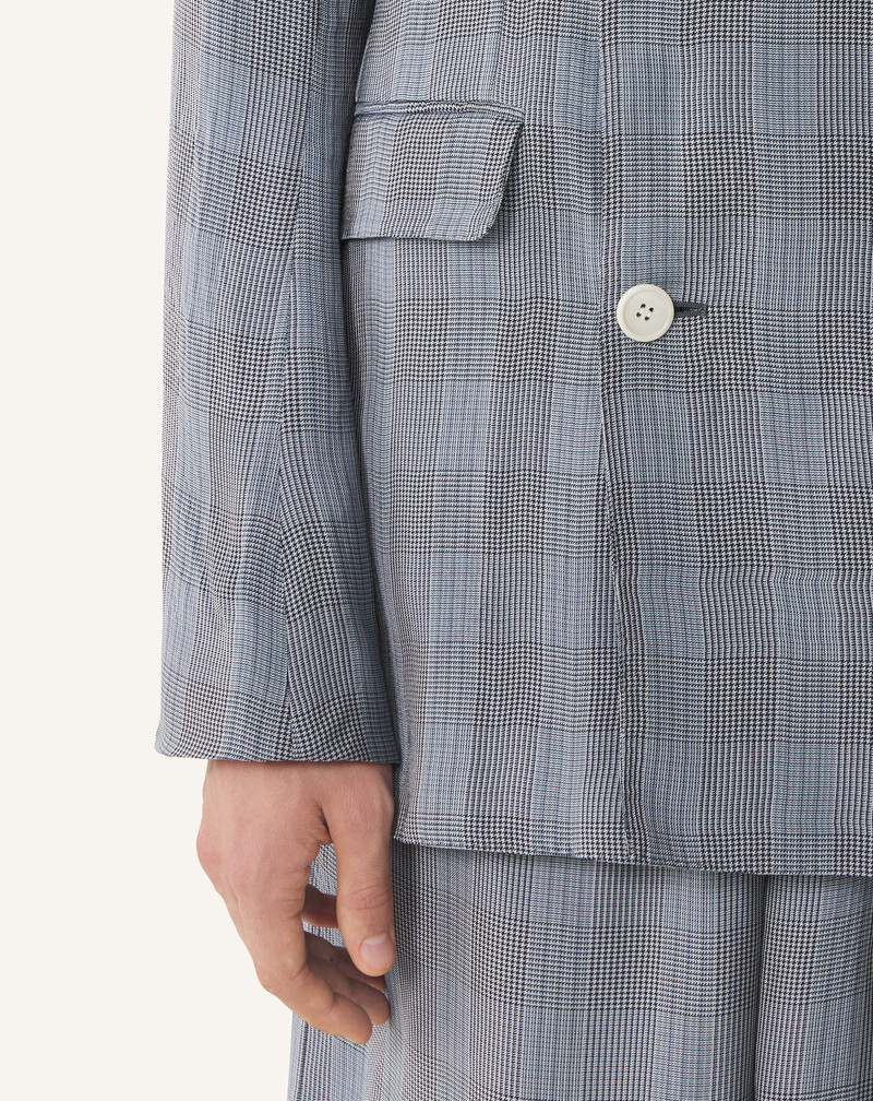 DOUBLE-BREASTED JACKET IN VISCOSE 6