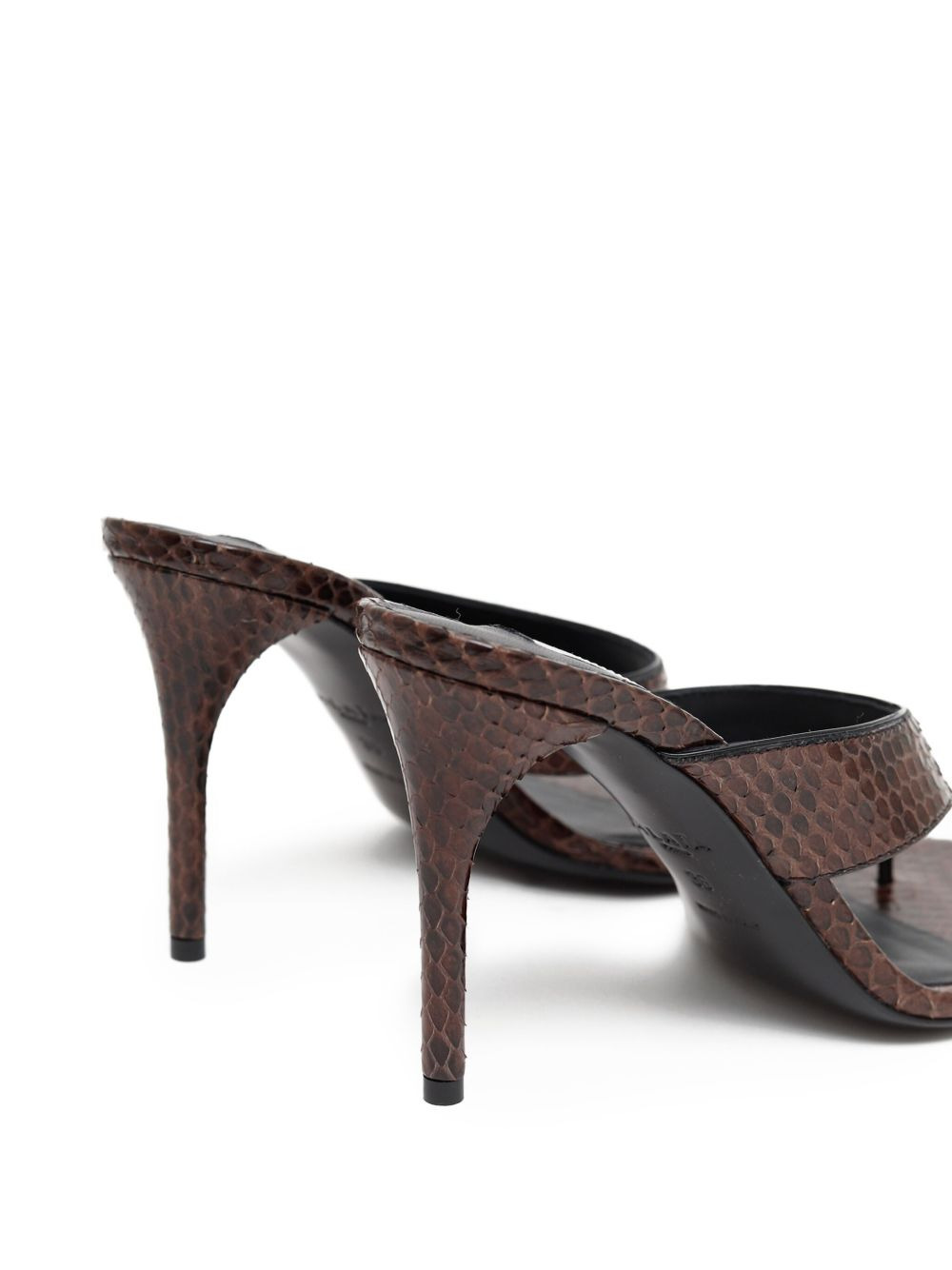 Infradito snakeskin-effect sandals - 3