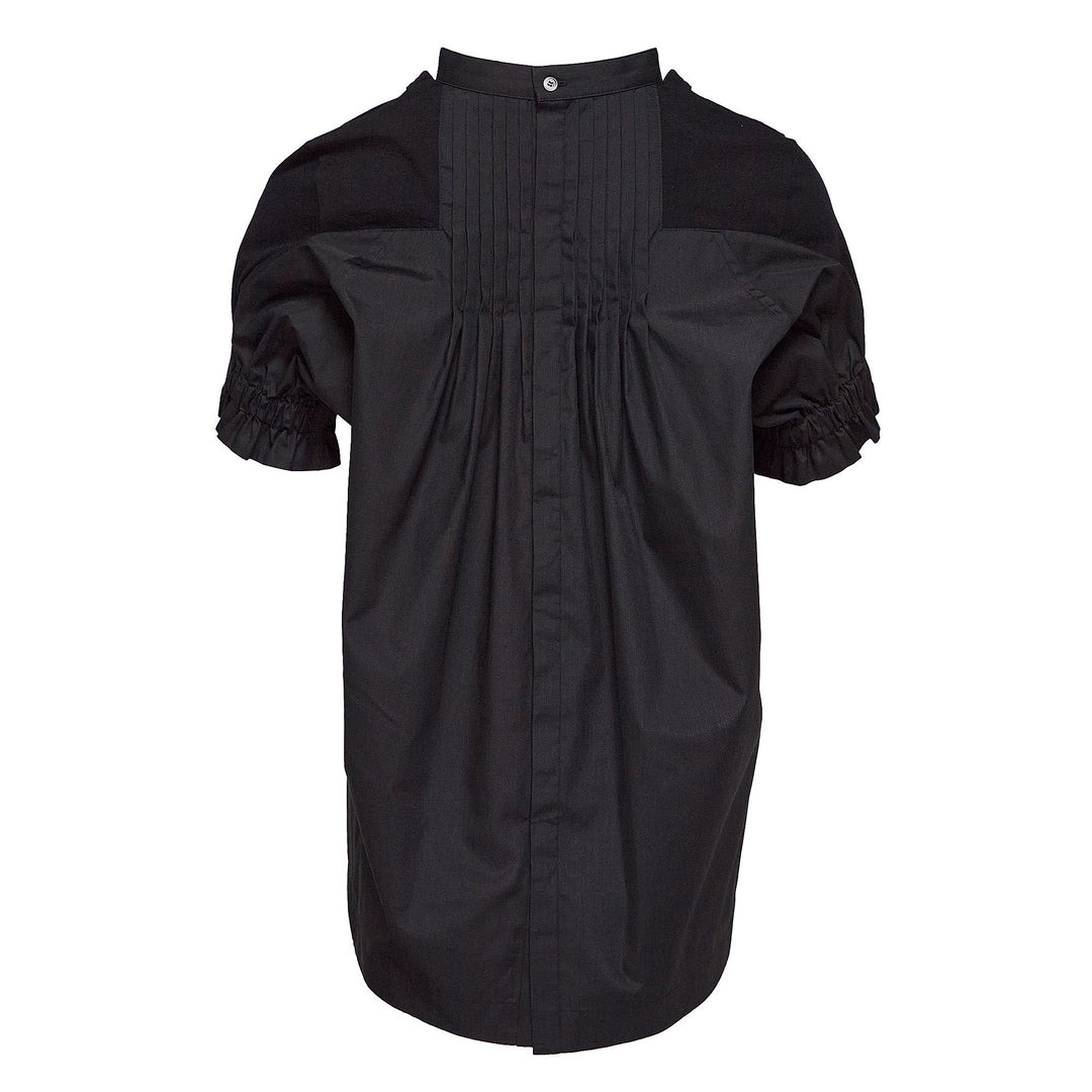 Cotton Poplin X Cotton Jersey Tee - 2