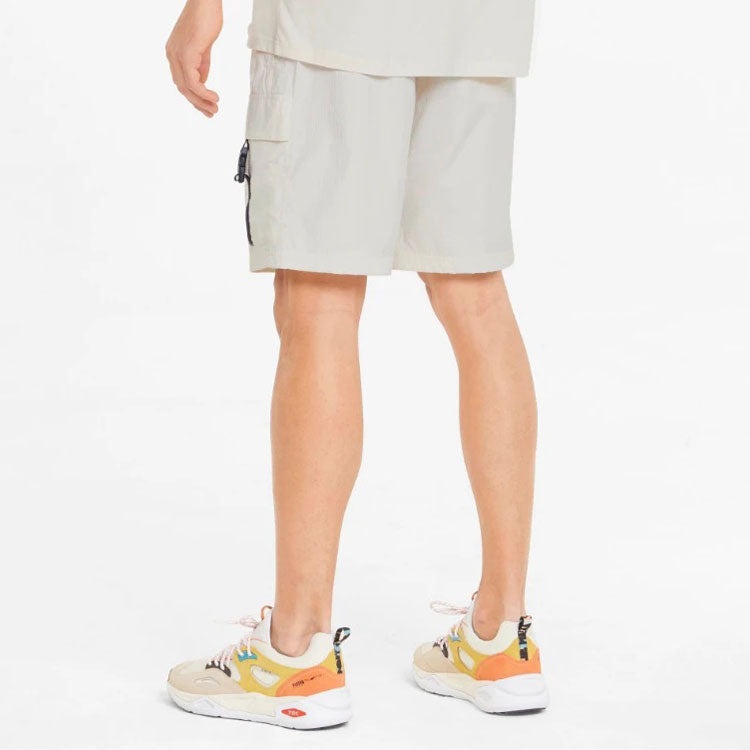 PUMA Hill Camp Cargo Shorts 'White' 535407-65 - 5