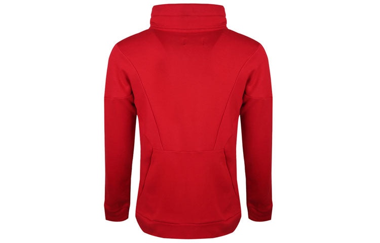 Air Jordan Half Zipper Athleisure Casual Sports Red AV2293-687 - 2